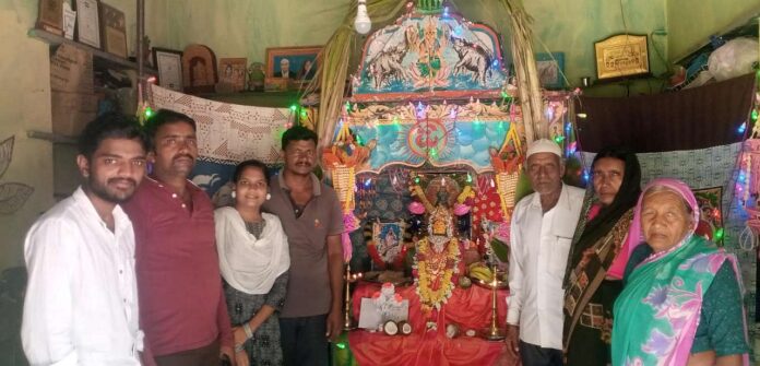 Lakshmi Puja by the Muslim family of Jakkali for three decades