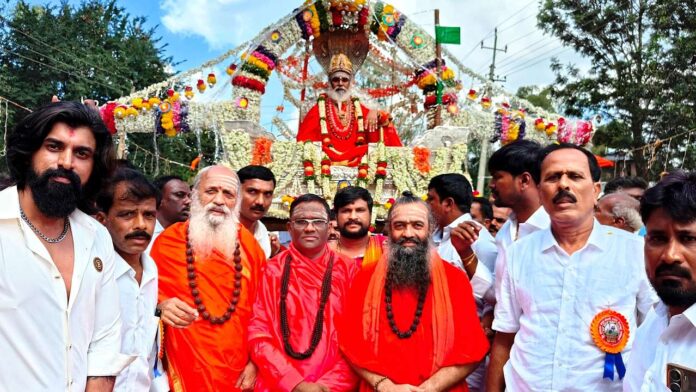 Inauguration of the temple and public awareness ceremony