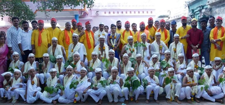 ವಿಜೃಂಭಣೆಯಿಂದ ನಡೆದ ಕ್ಷತ್ರಿಯ ಸಮಾಜದ 36ನೇ ಮುಂಜವಿ ಕಾರ್ಯಕ್ರಮ