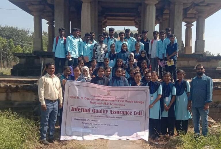 ಪ್ರಾಚೀನ ಸ್ಮಾರಕಗಳು ಭಾರತೀಯ ಸಂಸ್ಕೃತಿಯ ರಾಯಭಾರಿಗಳಾಗಿವೆ: ಪ್ರಾ. ಆರ್.ಎಂ. ಕಲ್ಲನಗೌಡರ