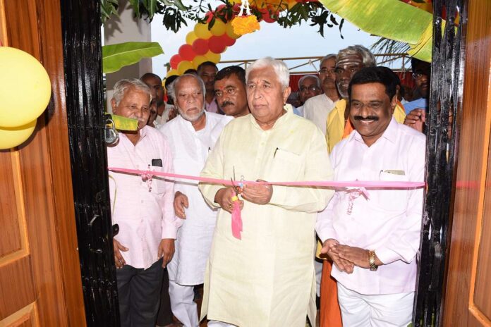 D. Devaraja Arasu Bhawan and Student Hostel building dedication