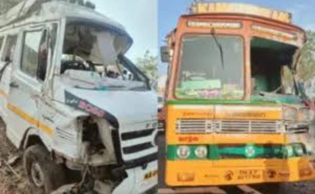 ಟೆಂಪೋ ಟ್ರಾವೆಲರ್ ಟೈಯರ್ ಬ್ಲಾಸ್ಟ್: ಸರಣಿ ಅಪಘಾತದಲ್ಲಿ ಮೂವರು ಸಾವು!