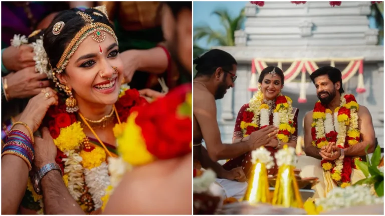 ದಾಂಪತ್ಯ ಜೀವನಕ್ಕೆ ಕಾಲಿಟ್ಟ ನಟಿ ಕೀರ್ತಿ ಸುರೇಶ್