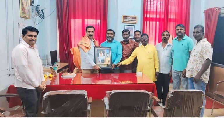ನೂತನ ಪೌರಾಯುಕ್ತರಿಗೆ ಸನ್ಮಾನ
