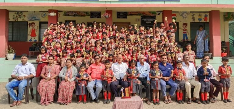 ಶ್ರೀ ಜಗದಂಬಾ ಶಾಲಾ ಮಕ್ಕಳಿಗೆ ಲಲಿತ ಕಲೆಯಲ್ಲಿ ಪ್ರಶಸ್ತಿ
