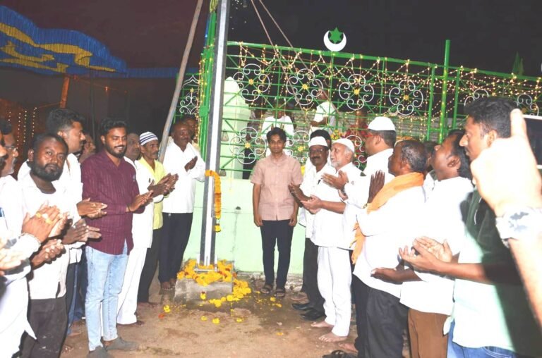 ಹಜರತ್ ಗನಶದ ಬಾಷಾ (ರ.ಹ) ದರ್ಗಾದಲ್ಲಿ ಗಂಧ, ಉರುಸಿನ ಆಚರಣೆ