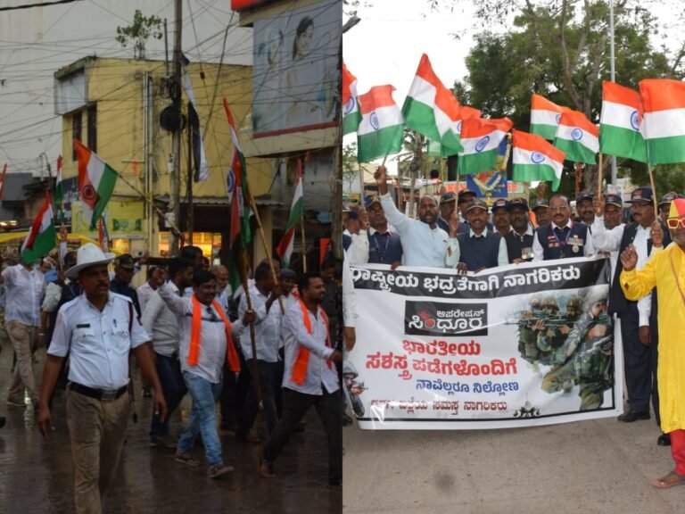 ರಾಷ್ಟ್ರಭಕ್ತಿ ಸ್ಫುರಿಸಿದ `ತಿರಂಗಾ ಯಾತ್ರೆ’