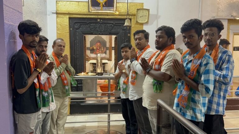 ಬಿಜೆಪಿ ಯುವ ಮೋರ್ಚಾದಿಂದ ವಿಶೇಷ ಪೂಜೆ