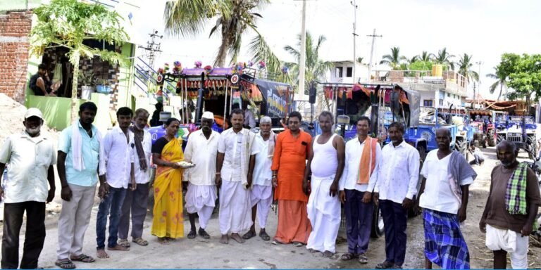 ಟ್ರ್ಯಾಕ್ಟರ್ ಯಾತ್ರೆಗೆ ಚಾಲನೆ