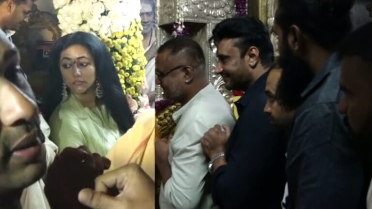 ಪತ್ನಿ ವಿಜಯಲಕ್ಷ್ಮೀ ಜೊತೆ ಚಾಮುಂಡಿ ತಾಯಿಯ ದರ್ಶನ ಪಡೆದ ನಟ ದರ್ಶನ್‌