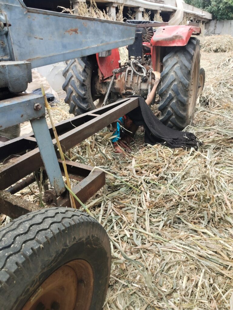 ಮಹಿಳೆಯ ದುರಂತ ಅಂತ್ಯ: ಮೇವು ಕತ್ತರಿಸುವ ಯಂತ್ರಕ್ಕೆ ಸಿಲುಕಿ ಸಾವು!