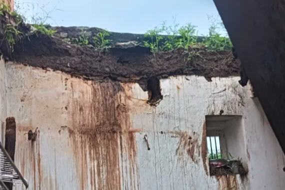 ಬಾಗಲಕೋಟೆ: ಸತತ ಮಳೆಗೆ ಮನೆ ಕುಸಿತ, ಬೆಳೆ ನಾಶ