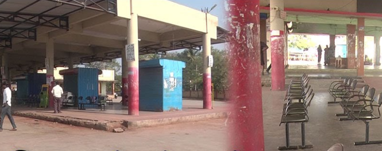 ಮೆಕ್ಕೆಜೋಳ ಖರೀದಿ ಕೇಂದ್ರ ತೆರೆಯಲು ಒತ್ತಾಯಿಸಿ ಲಕ್ಷ್ಮೇಶ್ವರ ಬಂದ್! ಬಸ್ ನಿಲ್ದಾಣ ಖಾಲಿ