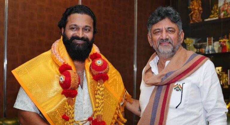 ಡಿಸಿಎಂ ಭೇಟಿಯಾದ ಕಾಂತಾರ ನಟ: ರಿಷಬ್‌ ಶೆಟ್ಟಿ ಕಾರ್ಯವೈಖರಿ ಶ್ಲಾಘಿಸಿದ ಡಿಕೆ ಶಿವಕುಮಾರ್!