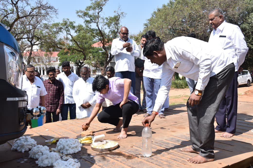 ಹತ್ತಿ ಖರೀದಿ ಕೇಂದ್ರ ಉದ್ಘಾಟನೆ