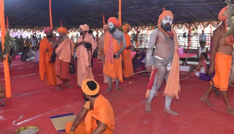 ಗದುಗಿನಲ್ಲಿ ನಾಗಸಾಧುಗಳ ದಿವ್ಯ ದರ್ಶನ: ಅತಿರುದ್ರ ಮಹಾಯಾಗಕ್ಕೆ ಜನಸಾಗರ