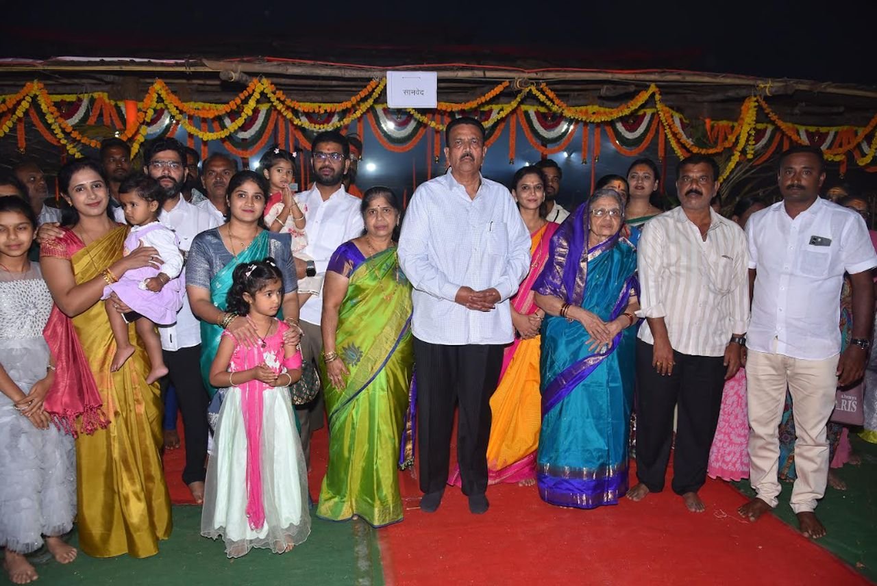 ಮಹಾಯಜ್ಞದಲ್ಲಿ ಪಾಲ್ಗೊಂಡ ಶಾಸಕ ಸಿ.ಸಿ. ಪಾಟೀಲ