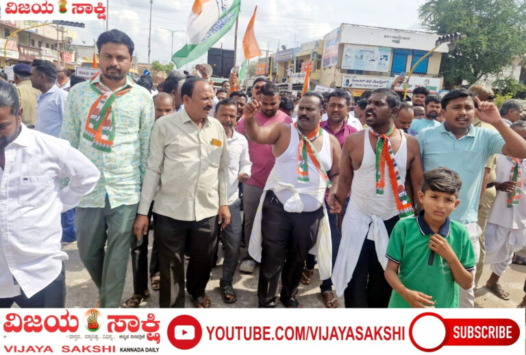 ಶಾಸಕ ಜಿ.ಎಸ್. ಪಾಟೀಲರಿಗೆ ಸಚಿವ ಸ್ಥಾನ ನೀಡಲು ಆಗ್ರಹ: ಮೈಮೇಲೆ ಡೀಸಲ್ ಸುರಿದುಕೊಂಡು ಕಾಂಗ್ರೆಸ್ ಕಾರ್ಯಕರ್ತರ ಆಕ್ರೋಶ