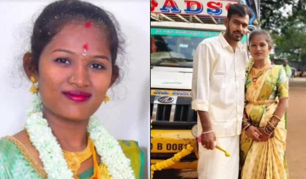 ಚಿಕ್ಕಬಳ್ಳಾಪುರದಲ್ಲಿ ಟ್ರ್ಯಾಕ್ಟರ್-ಬೈಕ್ ನಡುವೆ ಅಪಘಾತ: ನವವಿವಾಹಿತೆ ಸಾವು, ಪತಿಗೆ ಗಂಭೀರ ಗಾಯ