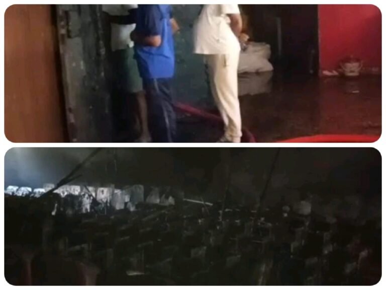 ಗದಗ| ಭೀಕರ ಅಗ್ನಿ ಅವಘಡ; ಶಾಂತಿ ಚಿತ್ರಮಂದಿರ ಸುಟ್ಟು ಭಸ್ಮ!