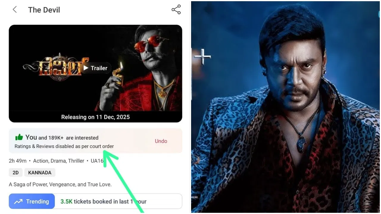 ‘ಡೆವಿಲ್’ಗೆ ರೇಟಿಂಗ್ ನೀಡುವಂತಿಲ್ಲ: ಕೋರ್ಟ್ನಿಂದ ಆರ್ಡರ್ ತಂದಿದ್ದಕ್ಕೆ ಕಾರಣ ತಿಳಿಸಿದ ದಿನಕರ್ ತೂಗುದೀಪ್