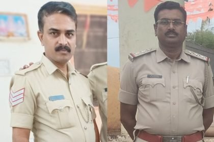ಲೈಂಗಿಕ ಕಿರುಕುಳ ಕೇಸ್| ಶಿಕ್ಷಕನಿಗೆ ಚಪ್ಪಲಿ ಹಾರ ಹಾಕಿ ಮೆರವಣಿಗೆ; ಸವಣೂರು ಸಿಪಿಐ, ಹೆಡ್‌ ಕಾನ್‌ಸ್ಟೆಬಲ್ ಸಸ್ಪೆಂಡ್