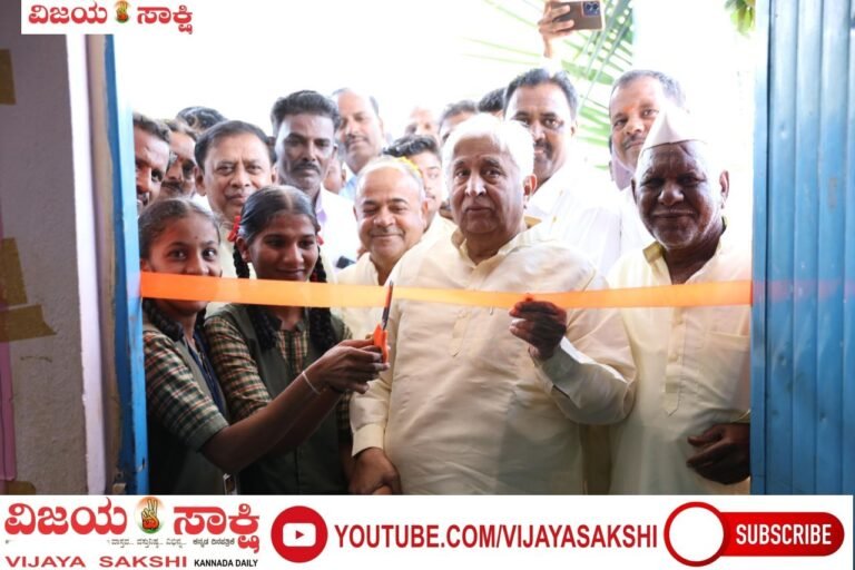 ಕಣವಿ ಗ್ರಾಮದಲ್ಲಿ ವಿವಿಧ ಕಾಮಗಾರಿಗಳ ಉದ್ಘಾಟನೆ ನೆರವೇರಿಸಿದ ಸಚಿವ ಎಚ್.ಕೆ. ಪಾಟೀಲ