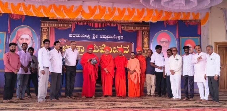 ಶ್ರೀ ಅನ್ನದಾನೇಶ್ವರರ 175ನೇ ಜಾತ್ರಾಮಹೋತ್ಸವದಲ್ಲಿ `ಬೆತ್ತದ ಅಜ್ಜ’ ಚಲನಚಿತ್ರದ ಚಿತ್ರೀಕರಣಕ್ಕೆ ಚಾಲನೆ