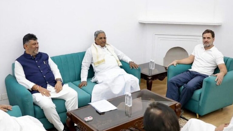 ಮೈಸೂರಿನಲ್ಲಿ ರಾಹುಲ್‌ಗಾಂಧಿ ಕೇವಲ 15 ನಿಮಿಷ: ಸಿಎಂ–ಡಿಸಿಎಂ ಭೇಟಿಗೆ ಸಮಯವೇ ಇಲ್ಲ