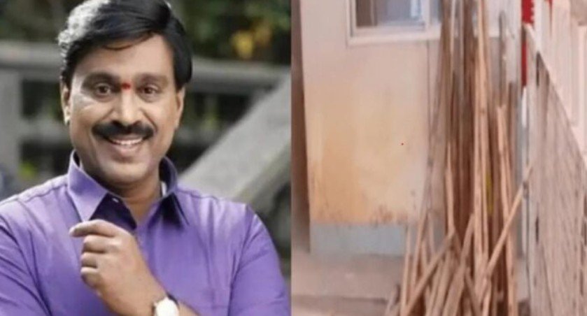 ಬ್ಯಾನರ್ ಗಲಾಟೆ ಹಿಂದೆ ದೊಣ್ಣೆ ರಾಜಕಾರಣ? ಜನಾರ್ದನ ರೆಡ್ಡಿ ಮನೆ ಆವರಣದಲ್ಲಿ ದೊಣ್ಣೆಗಳ ರಾಶಿ ಪತ್ತೆ