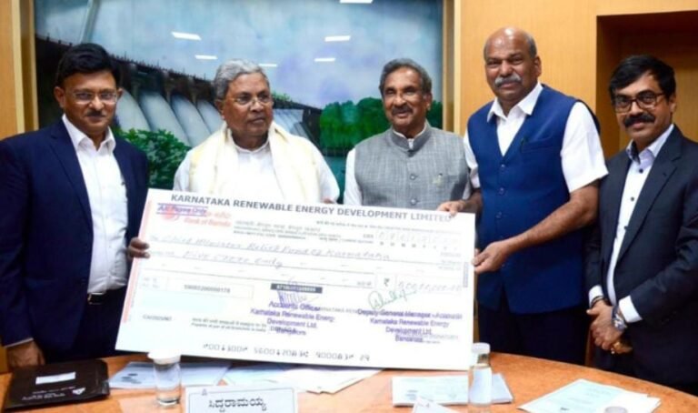 ಕ್ರೆಡಲ್‌ನಿಂದ ಸಿಎಂಗೆ ₹77.17 ಕೋಟಿ ಡಿವಿಡೆಂಡ್; ಮುಖ್ಯಮಂತ್ರಿ ಪರಿಹಾರ ನಿಧಿಗೆ ₹5 ಕೋಟಿ ಕೊಡುಗೆ!