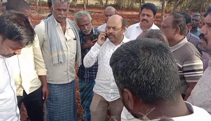 ಏನ್ ಆಟ ಆಡ್ತಿದ್ದೀರಾ? ಜನಸಂಪರ್ಕ ಸಭೆ ಸುಮ್ಮನೆ ಮಾಡ್ತಿದ್ದೀವಾ? – ನೀರಾವರಿ ಇಲಾಖೆ ಅಧಿಕಾರಿಗೆ ಯತೀಂದ್ರ ಕ್ಲಾಸ್