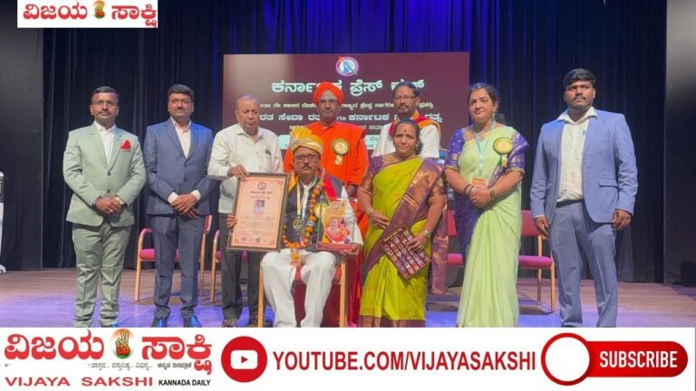 ಮುತ್ತಣ್ಣ ಪಲ್ಲೇದಗೆ `ಸೇವಾರತ್ನ’ ಪುರಸ್ಕಾರ