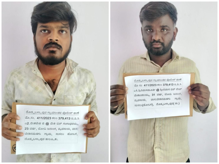 ವೃದ್ಧರನ್ನು ಟಾರ್ಗೆಟ್ ಮಾಡಿ ಚೈನ್ ಸ್ನ್ಯಾಚಿಂಗ್: ಆರೋಪಿಗಳು ಅರೆಸ್ಟ್.!