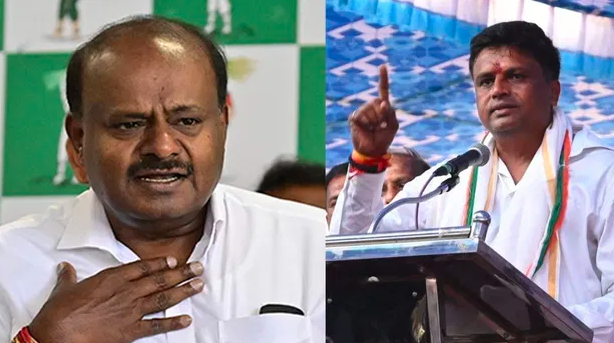 ಮಂಡ್ಯಕ್ಕೆ ಕೈಗಾರಿಕೆ ತನ್ನಿ: HD ಕುಮಾರಸ್ವಾಮಿಗೆ ಶಾಸಕ ಗಣಿಗ ರವಿಕುಮಾರ್ ಸವಾಲು