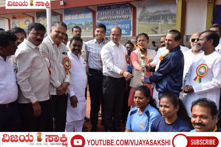 ಕ್ರೀಡಾಸಕ್ತಿಯದಿಂದ ಮಾನಸಿಕ, ದೈಹಿಕ ಸದೃಢತೆ: ಎಸ್.ವಿ. ಸಂಕನೂರ