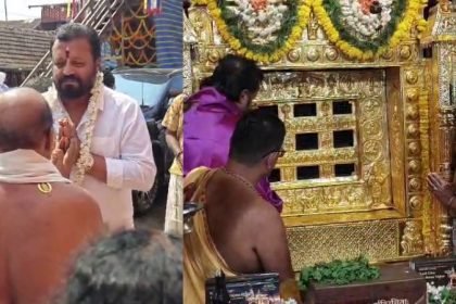 ಉಡುಪಿ ಶ್ರೀಕೃಷ್ಣ ಮಠಕ್ಕೆ ಕೇಂದ್ರ ಸಚಿವ ಸುರೇಶ್‌ ಗೋಪಿ ಭೇಟಿ!