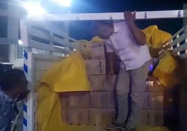 ಕಲ್ಲಂಗಡಿ ಲಾರಿಯಲ್ಲಿ ಸ್ಫೋಟಕಗಳ ಸಾಗಣೆ: ಪಾಲಕ್ಕಾಡ್ ರಾಷ್ಟ್ರೀಯ ಹೆದ್ದಾರಿಯಲ್ಲಿ ಆತಂಕ, ಚಾಲಕ ವಶಕ್ಕೆ