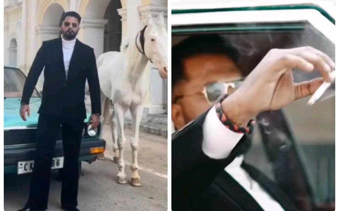 ಪಬ್ಲಿಕ್ ಪ್ಲೇಸ್ ನಲ್ಲಿ ‘ಧಮ್’ ಹೊಡೆಯುತ್ತಾ ಫೋಟೋಶೂಟ್; ರಜತ್ ವಿರುದ್ದ ನೆಟ್ಟಿಗರ ಆಕ್ರೋಶ!
