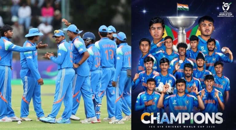 U19 World Cup: 100 ರನ್‌ಗಳಿಂದ ಇಂಗ್ಲೆಂಡ್ ಮಣಿಸಿ 6ನೇ ಬಾರಿಗೆ ಅಂಡರ್-19 ವಿಶ್ವಕಪ್ ಗೆದ್ದ ಟೀಂ ಇಂಡಿಯಾ!