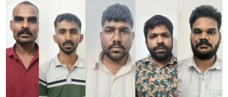 ಬೆಂಗಳೂರು| ಜ್ಯುವೆಲರ್ಸ್ ಶಾಪ್ ಗೆ ನುಗ್ಗಿ 30 ಗ್ರಾಂ ಚಿನ್ನಾಭರಣ ದೋಚಿದ್ದ ಐವರು ಅರೆಸ್ಟ್!