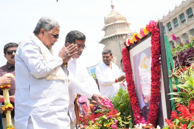 ದಿ.ಕೆಂಗಲ್ ಹನುಮಂತಯ್ಯ ರಾಜ್ಯ ಕಂಡ ಪ್ರಾಮಾಣಿಕ, ಧೀಮಂತ ರಾಜಕಾರಣಿ: ಮುಖ್ಯಮಂತ್ರಿ ಸಿದ್ದರಾಮಯ್ಯ