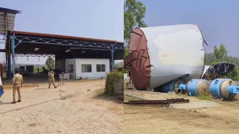 ಮಂಡ್ಯ| ರಾಸಾಯನಿಕ ಸಂಗ್ರಹ ಟ್ಯಾಂಕ್ ಸ್ಫೋಟ: ಇಬ್ಬರು ಸಾವು, ಮೂವರು ಗಂಭೀರ; ಓರ್ವನ ಕೈ ಕಟ್!