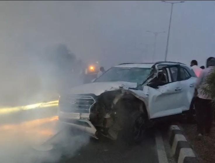 ತುಮಕೂರು| ಕಾರು–ಟ್ರಾಕ್ಟರ್ ಡಿಕ್ಕಿ, ಚಾಲಕ ಸ್ಥಳದಲ್ಲೇ ಸಾವು!