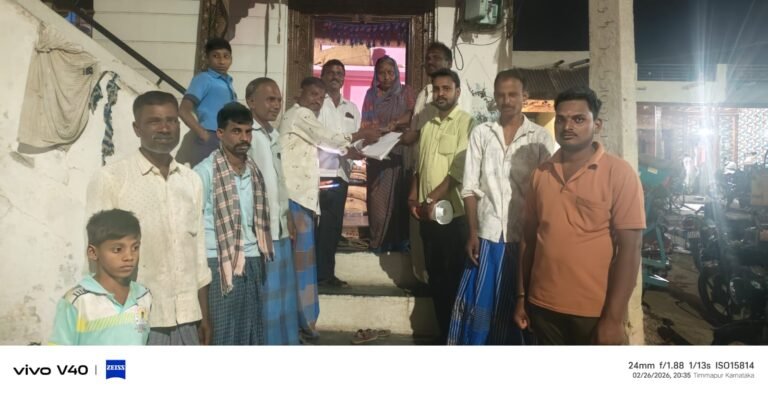 ಗೃಹಲಕ್ಷ್ಮಿ ಹಣ ದೇವಾಲಯ ನಿರ್ಮಾಣಕ್ಕೆ ದೇಣಿಗೆ: ತಿಮ್ಮಾಪುರ ಮಹಿಳೆಯರ ಅಭೂತಪೂರ್ವ ನಿರ್ಧಾರ!