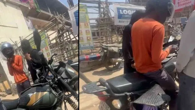 ಬೈಕ್ ಅಡ್ಡಗಟ್ಟಿದ ಮುಸ್ಲಿಂ ಯುವಕರು; ಚಿಕ್ಕಮಗಳೂರಿನಲ್ಲಿ ನೈತಿಕ ಪೊಲೀಸ್ ಗಿರಿ!