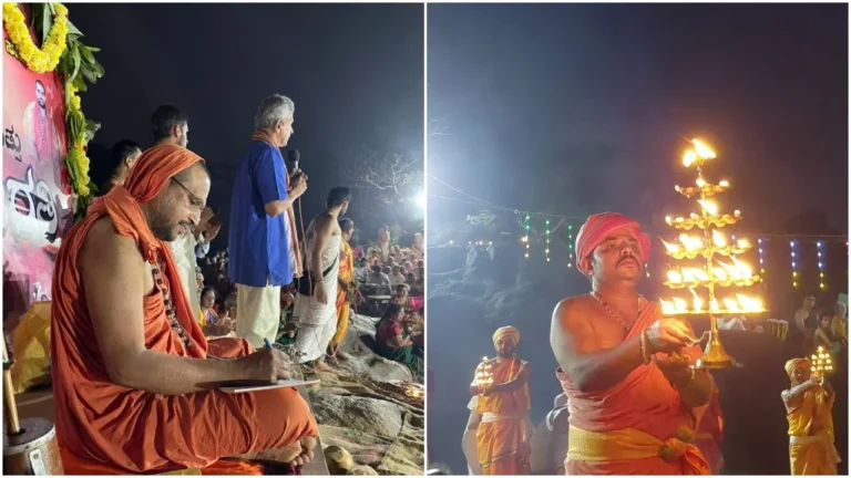 ಬೇಡ್ತಿ–ಶರಾವತಿ ತಿರುವಿಗೆ ವಿರೋಧ: ಶಿರಸಿಯಲ್ಲಿ ಗಂಗಾರತಿ ಮೂಲಕ ನದಿ ರಕ್ಷಣೆ ಕೂಗು