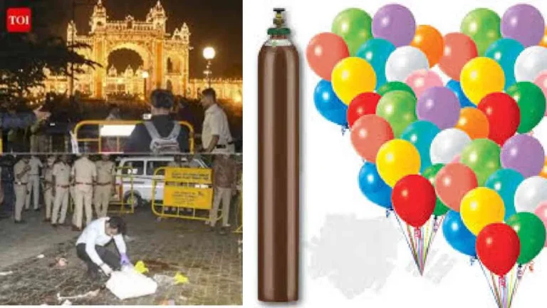 ಸಿಲಿಂಡರ್ ಸ್ಫೋಟ ದುರಂತದ ಬಳಿಕ ಎಚ್ಚರಿಕೆ – ಮೈಸೂರಿನಲ್ಲಿ ಹೀಲಿಯಂ ಬಲೂನ್ ಮಾರಾಟಕ್ಕೆ ಬ್ರೇಕ್
