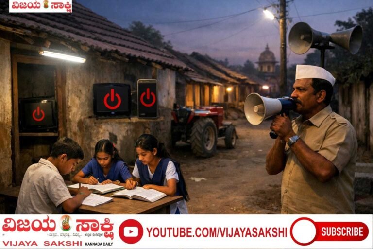 ಸಂಜೆ 7ರಿಂದ ರಾತ್ರಿ 9ರವರೆಗೂ ಮೊಬೈಲ್–ಟಿವಿ ಬಂದ್!