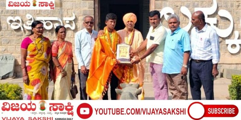 ಪ್ರಜ್ವಲ್ ರಿತ್ತಿಗೆ ಗೌರವ ಸನ್ಮಾನ